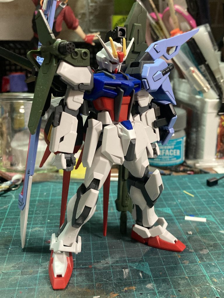 素組みが終わった時に撮影しました😊