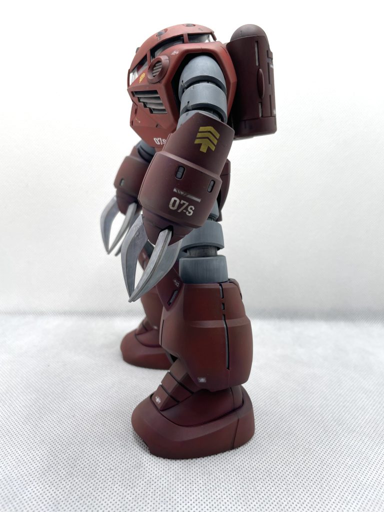 ズゴック筆塗り–4枚目/制作者：赤い彗星のニャー