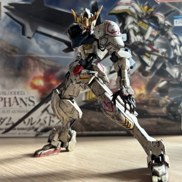 初投稿！初汚しのバルバトスです