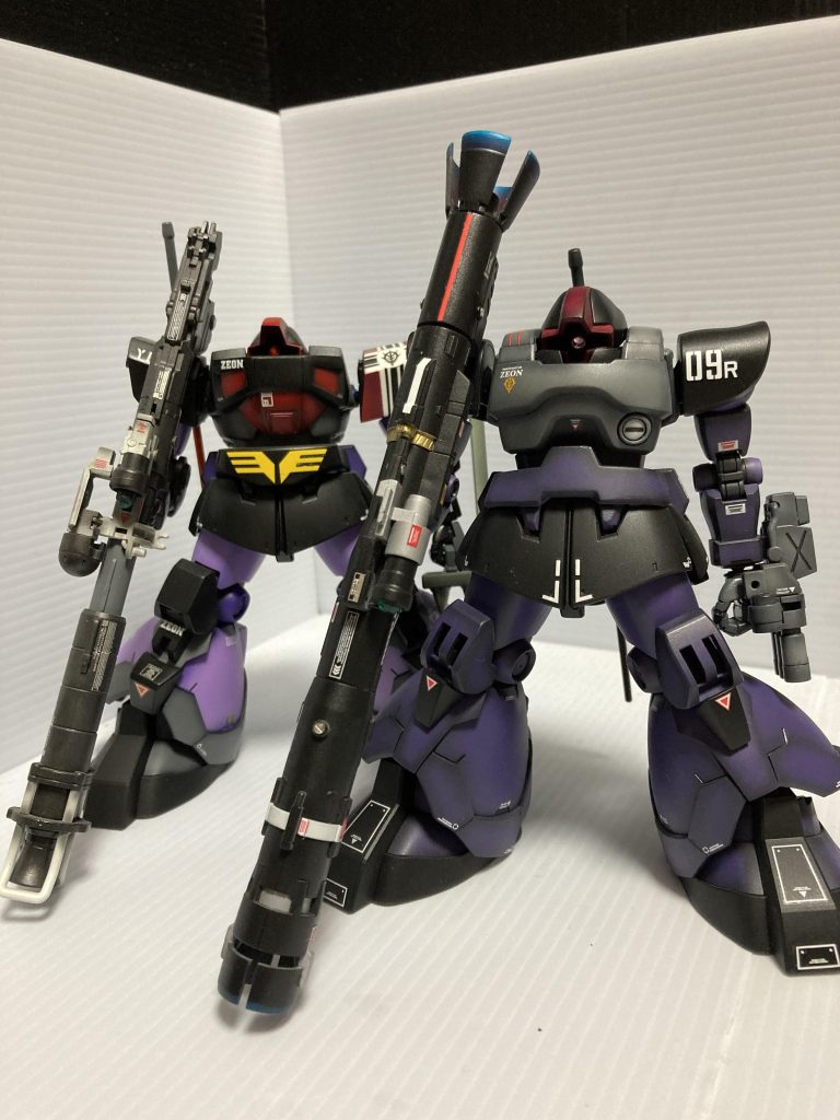 過去作のプロトタイプと2ショット