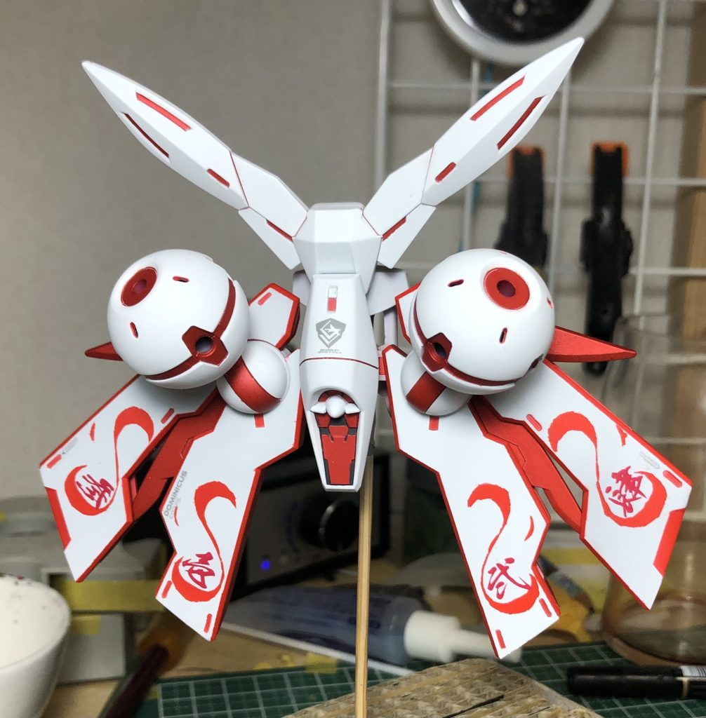 ウィング本体はヒロイックなのに、ウィングはやたらと禍々しい…ベギルベウっぽさの7割はウィングにありますねw