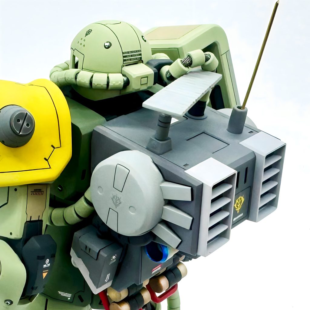 バックパックも、RG風に塗分け(gundam-kao6)