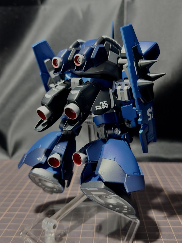 バックショットカラーリングはランバラル専用機に寄せつつ(gandam-hand2)