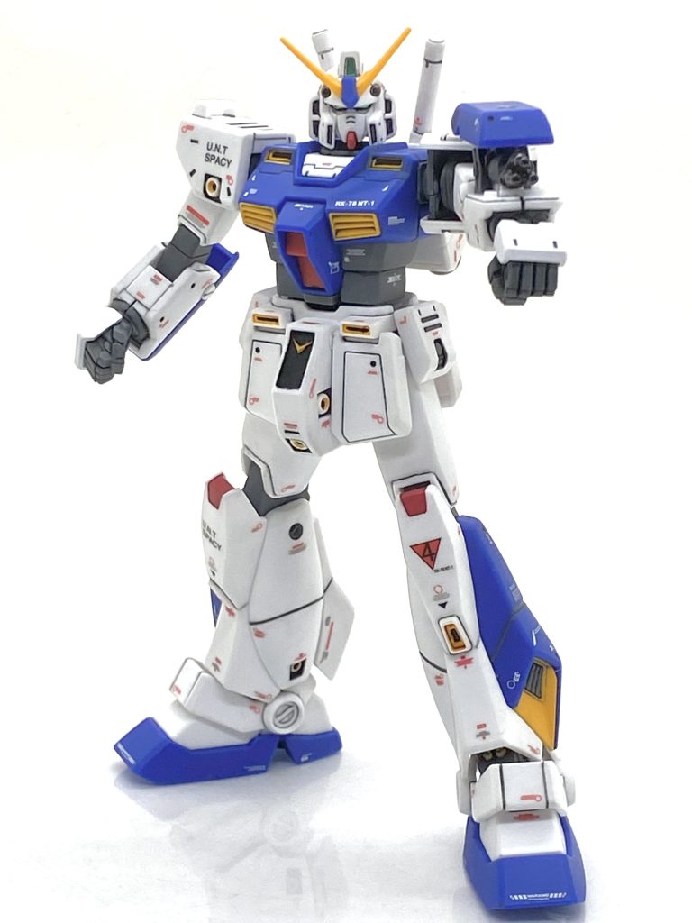 90mmガトリング砲。ケンプファーを蜂の巣にしてましたから砲身をメタリックにしました。