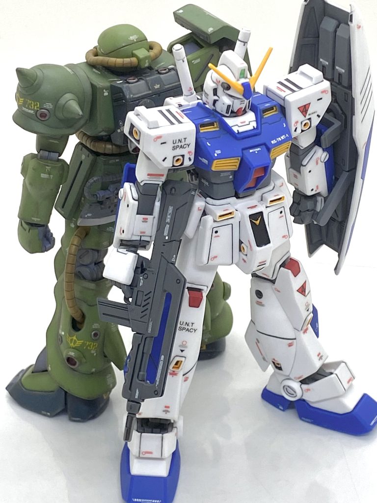 マーキングのおかげで世界観は同じになりました。