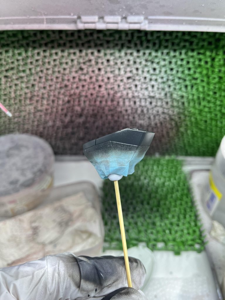 少し塗り分けをしました