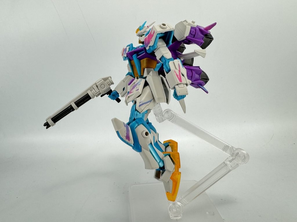 最後にシンプルなガンバレルストライカー状態で…以上でガンバレルストライクガンダムのご紹介を終わりま…