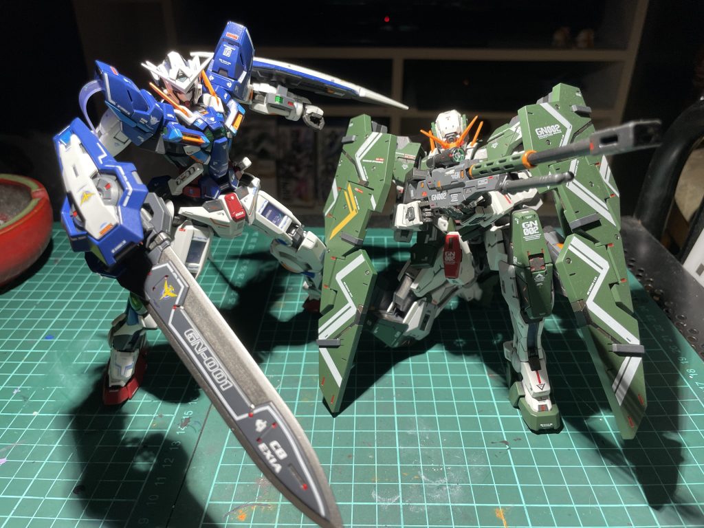 MG ガンダムエクシア–4枚目/制作者：とるてぃ@trtysm