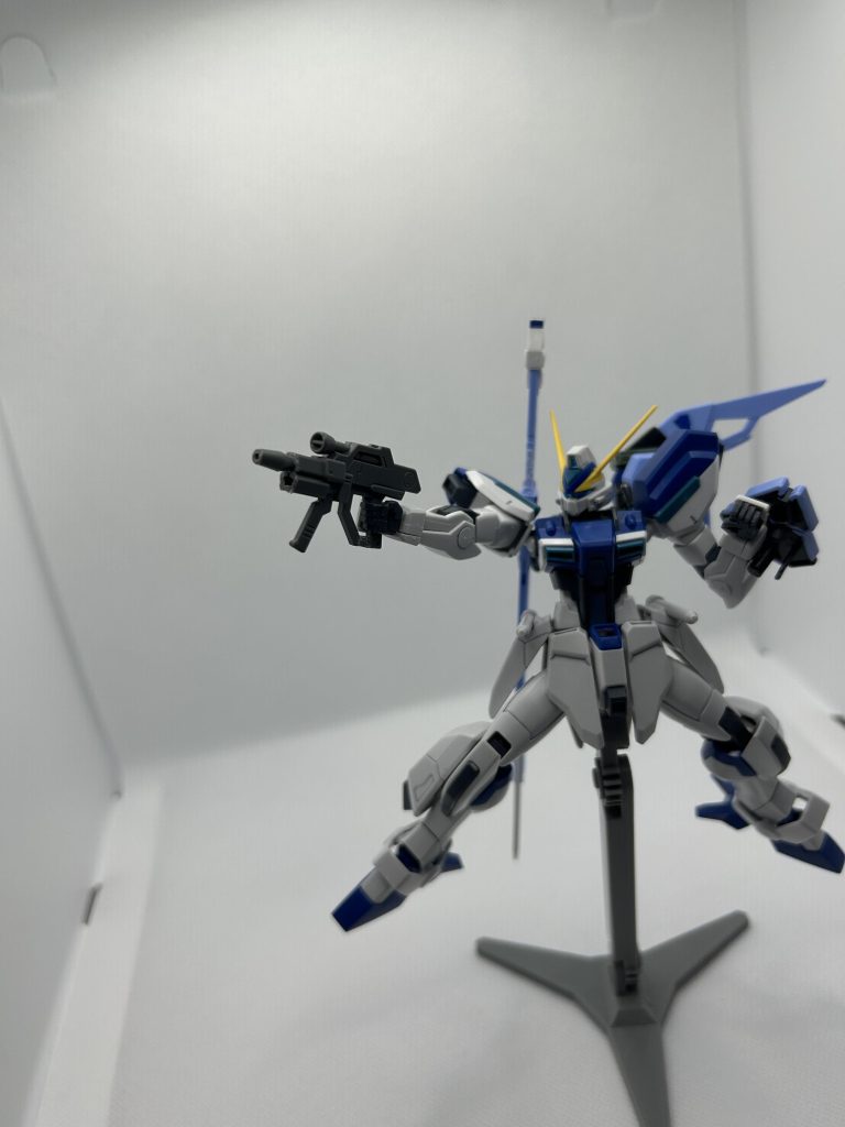 ビームマシンガン(ソードウィンダム用)ビルドストライクエクシードギャラクシーの予備パーツから流用で切断して改造しました。