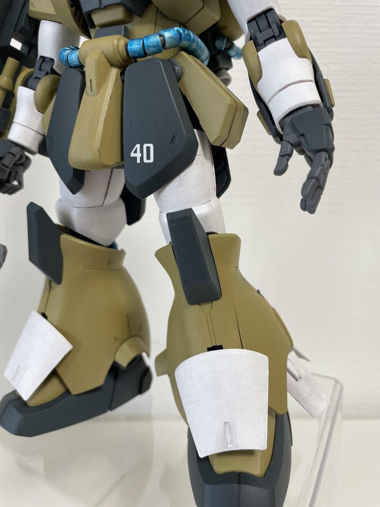 40歳記念をデカールで貼り付けてます。