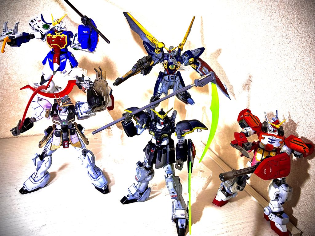 5体揃って満足です。