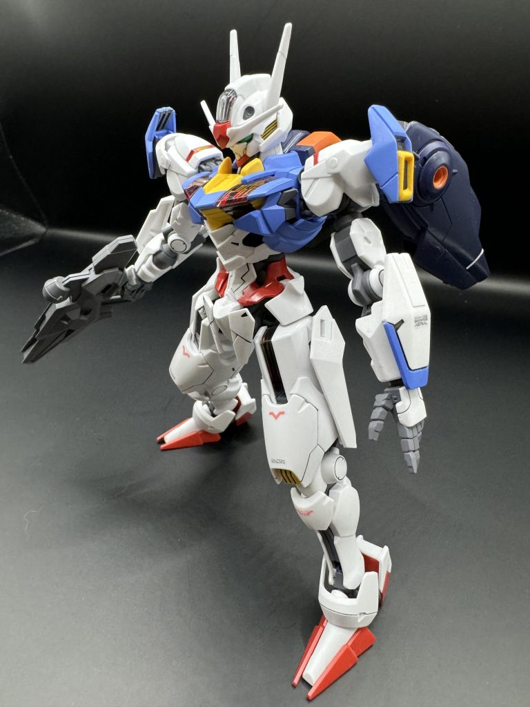 サイド斜め上からのショット