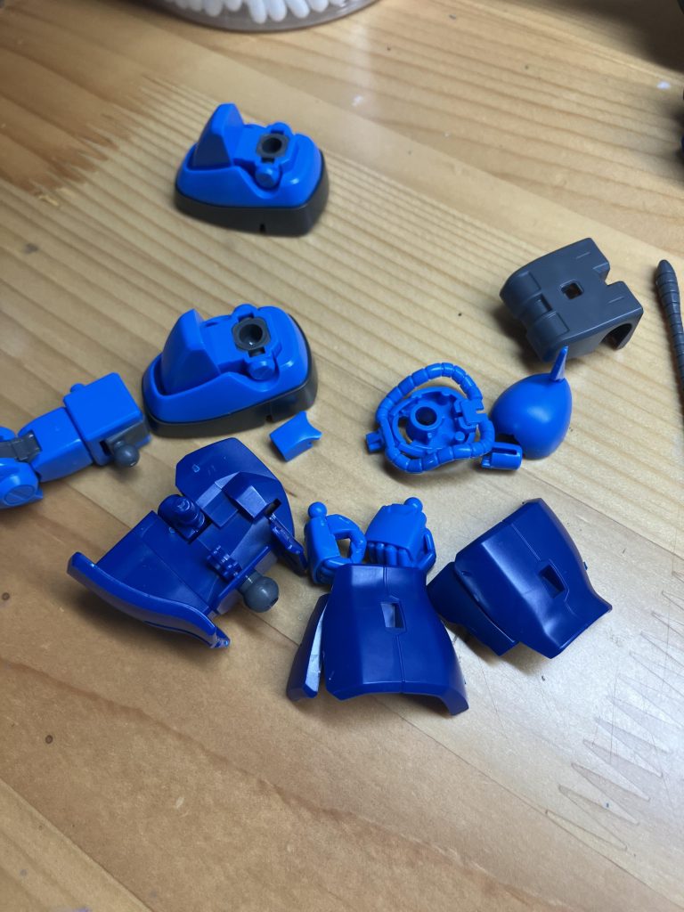 ウェザリング前の状態ですね