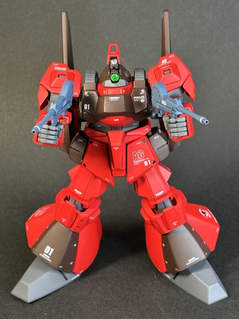 頭のバルカンファランクス展開。