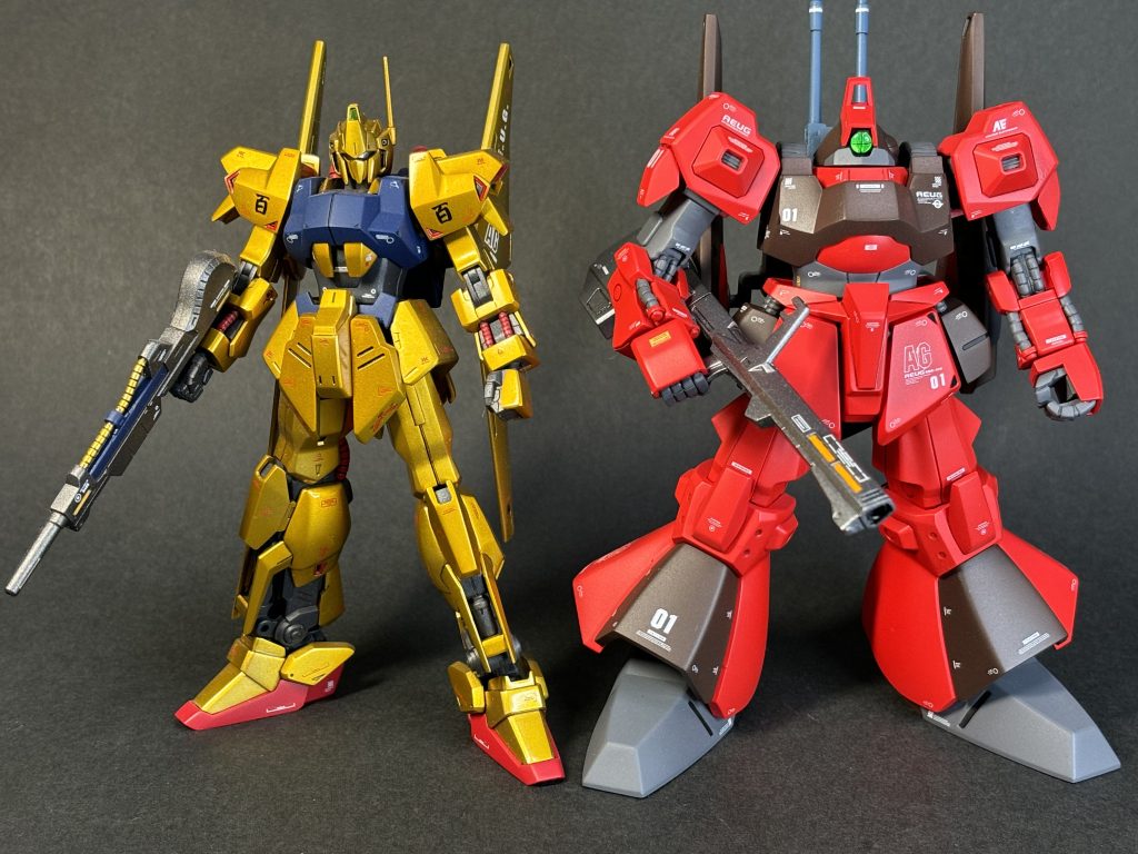 リバイブ百式。クワトロさんシュツルムディアスに乗らないで百式に搭乗。