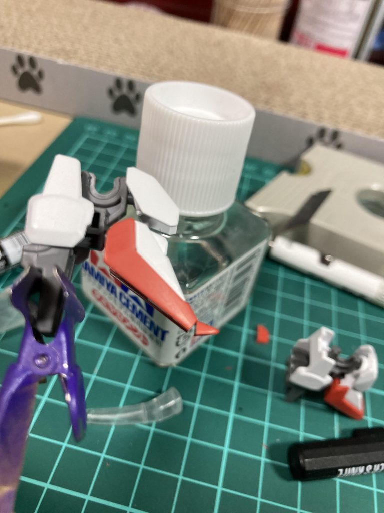 つま先の角度に苦戦中