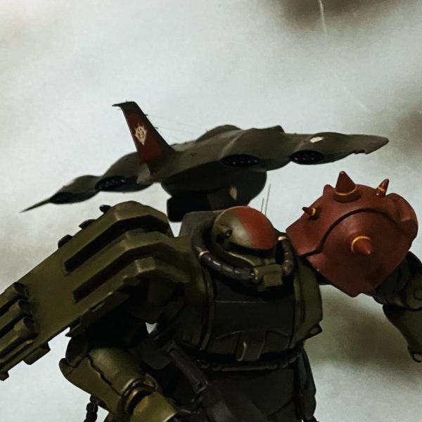 ザクが戦場に舞い降りる❗️　復讐のレクイエム