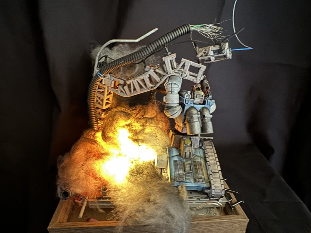 バックアングル。