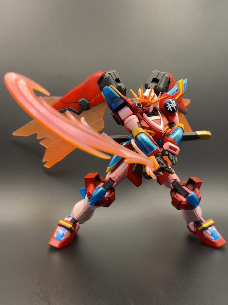 エフェクトパーツが豊富なキットです。手首はビルドハンズが標準装備です✋