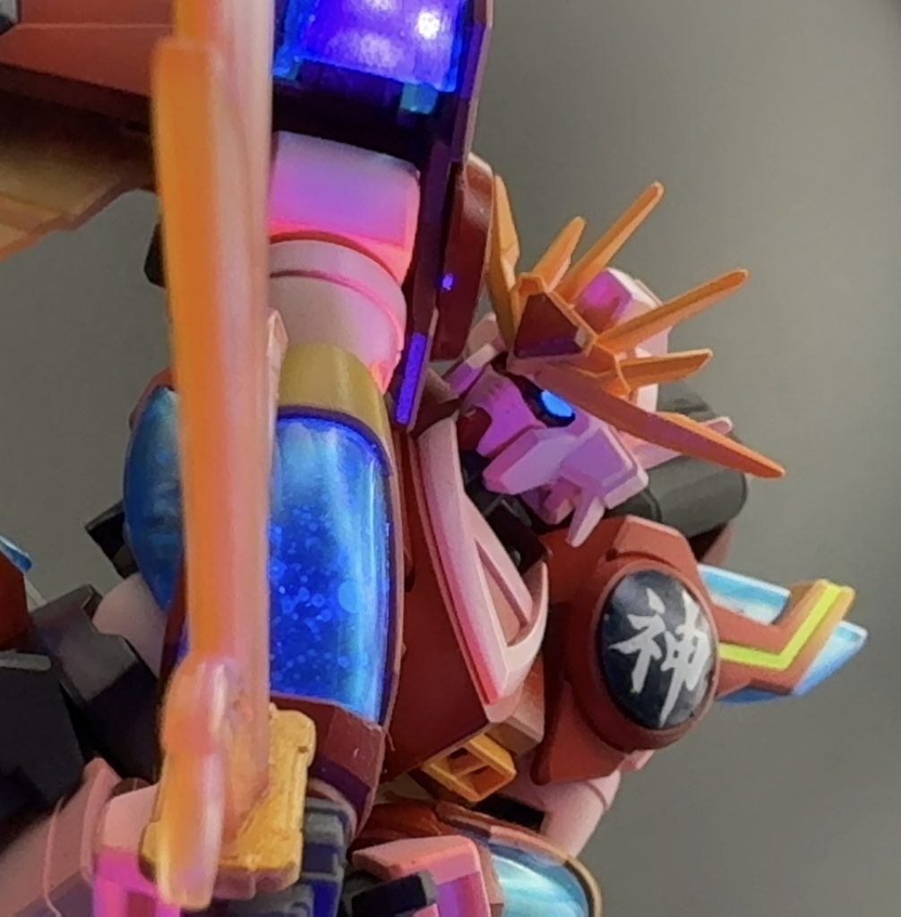 神バーニングガンダム–9枚目/制作者:@jiyu_nitsukuruきあい模型