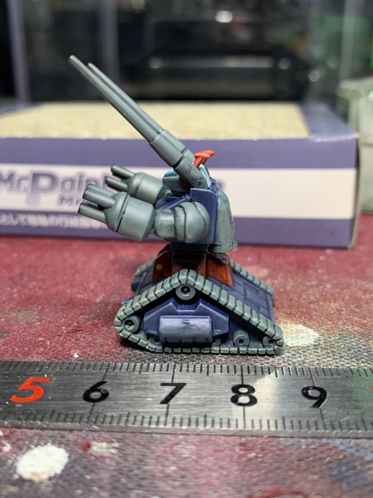 小さいけどプロポーションは非常に良いキットでした。