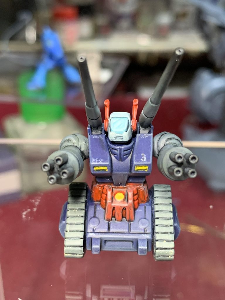 履帯の形をMGみたいにしようかと思いましたがめんどくさくて諦めました(笑)