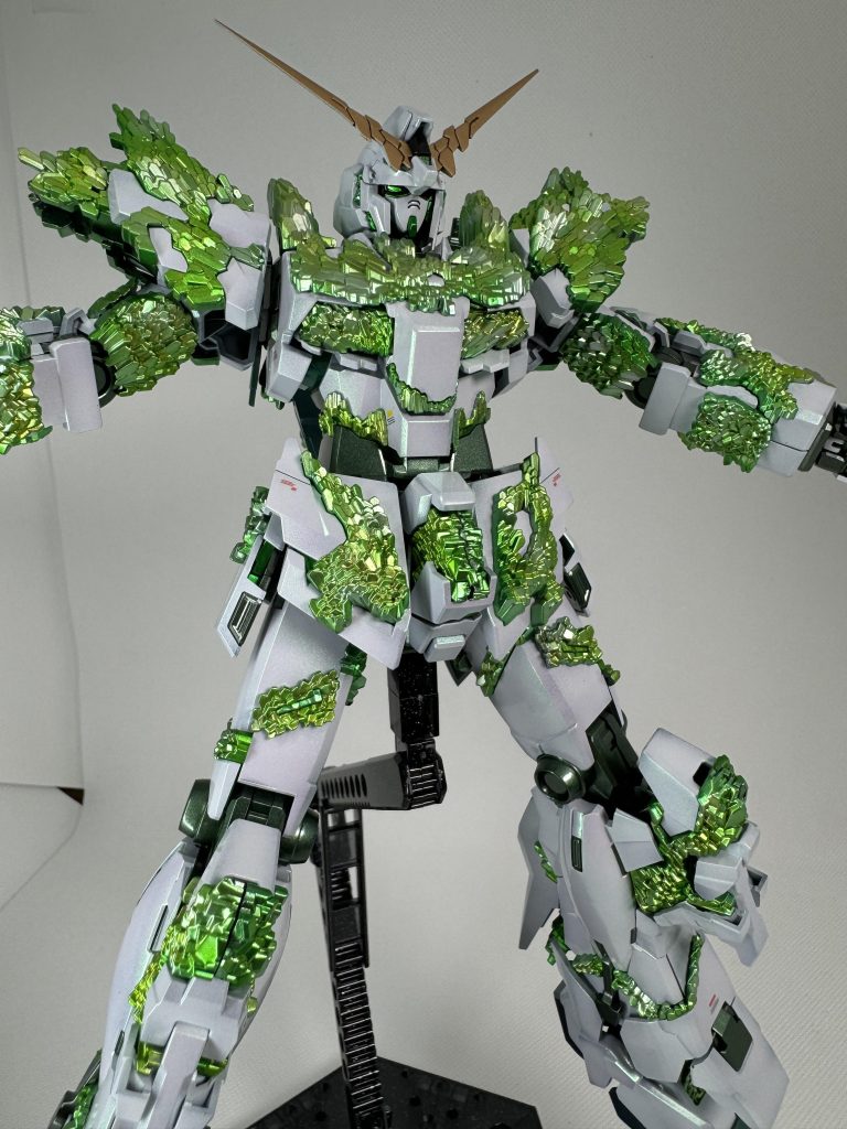 ユニコーンガンダム　光の結晶体–3枚目/制作者：mt.kuro