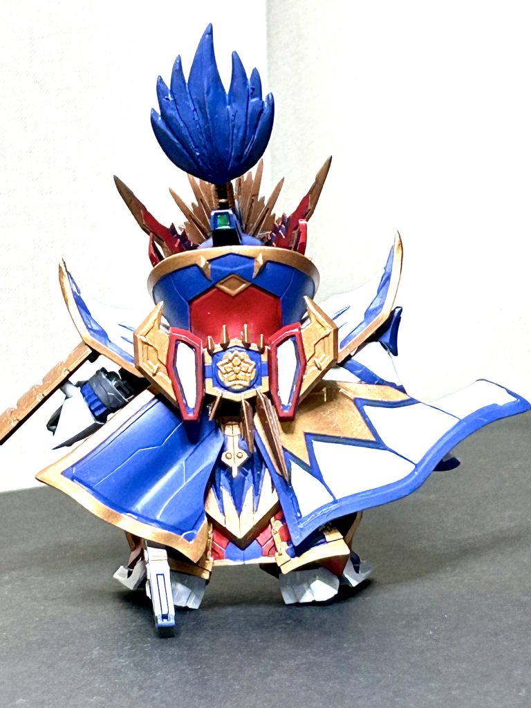 関節部分まで厚塗りしてしまっていたので、組み立てにも手こずりました💧