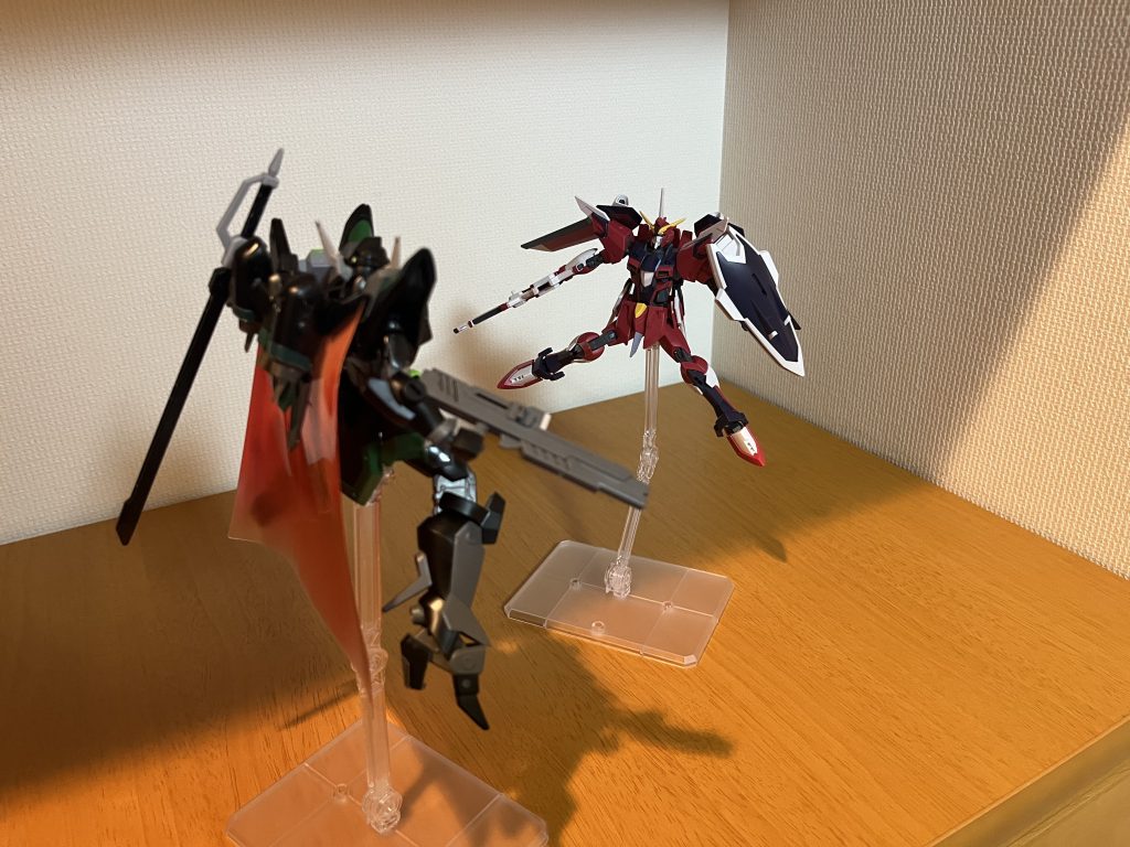 HG ブラックナイトスコードルドラ (グリフィン・アルバレスト専用機)–3枚目/制作者：刺身オレンジ