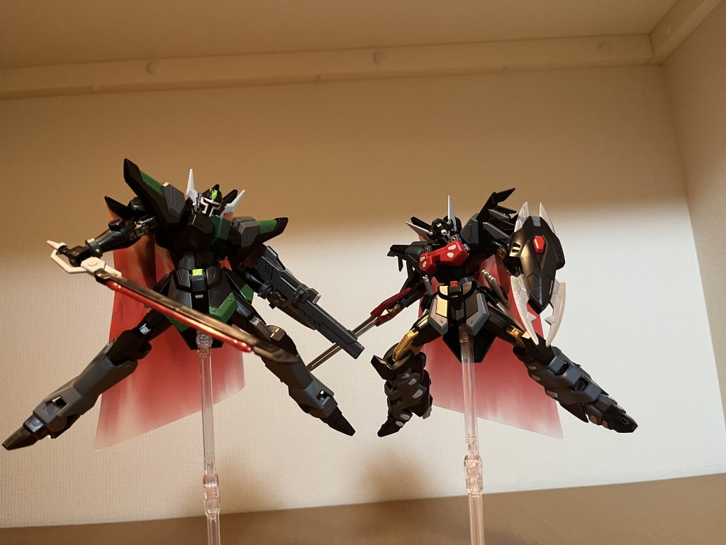 HG ブラックナイトスコードルドラ (グリフィン・アルバレスト専用機)–9枚目/制作者：刺身オレンジ