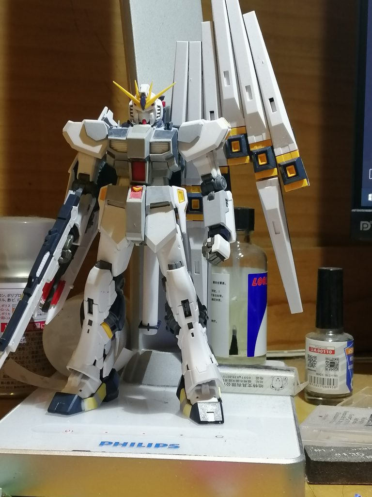 50%完成度的样子，可以搭载HG的浮游炮，但是后来没有是因为被我弄丢了