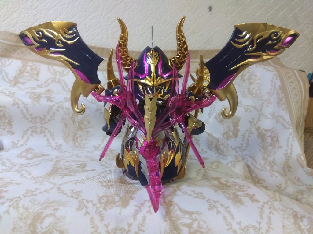 後ろの正面頭の角、肉抜きした方が良かったかな(・・?