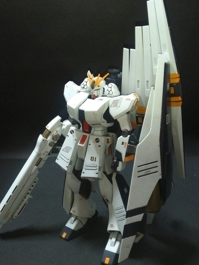 HGUC　νガンダム　HWS装備型–4枚目/制作者：つのさん