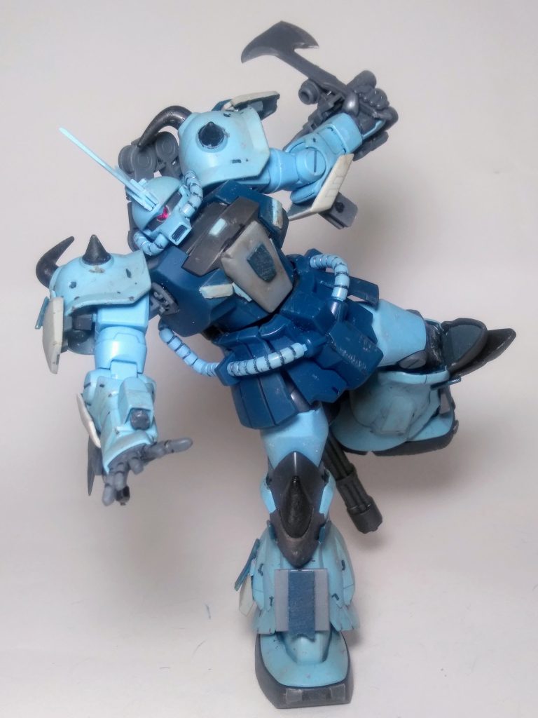 投擲❗❗グフカスがヨク動いてくれるのでコんなカッコウだって出来ちゃいます 😏