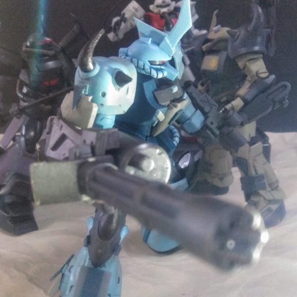 グフ カスタム H《ヒノフグ・トスポ 大佐専用機》【 0083 ナ・イショ基地 ver, 】