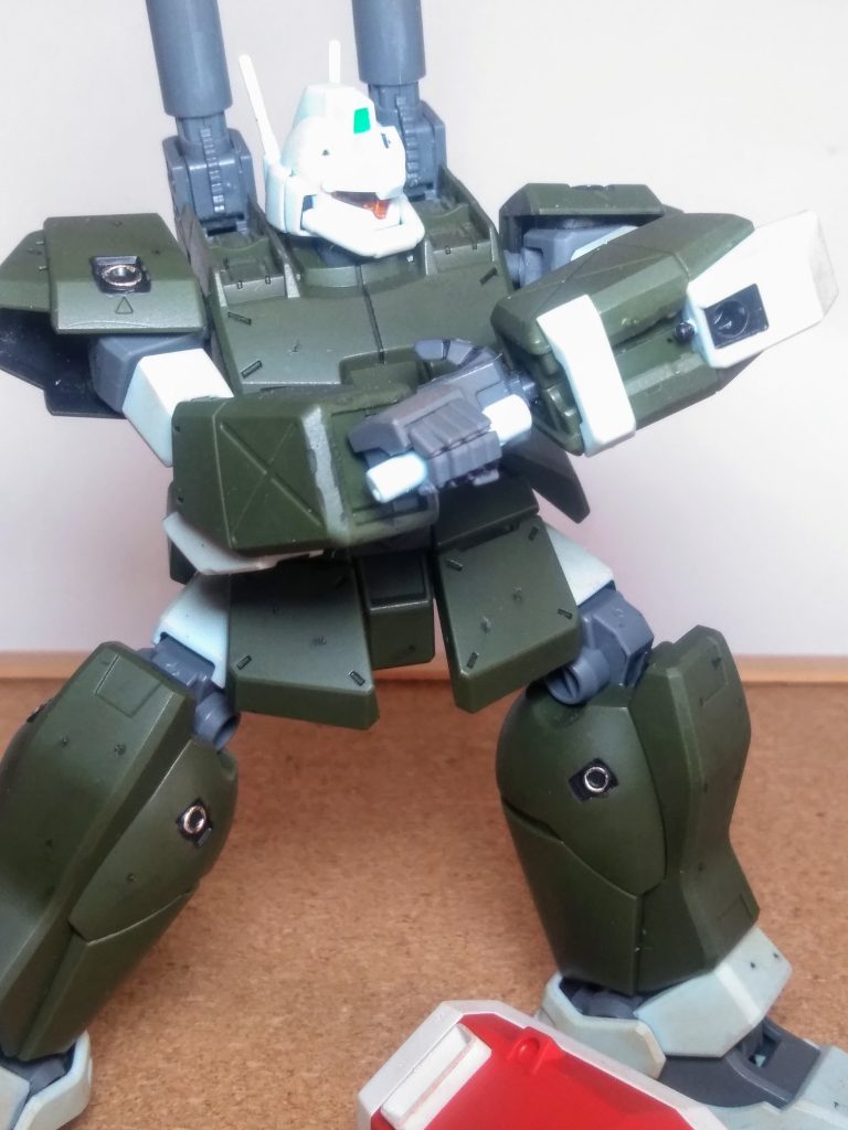 『0083のMS全般』がそうですが劇中での活躍シーンはドコダ！！(゜Д゜≡゜Д゜)? と ナルこの子  😩⤵️⤵️設定資料等を読み解くとカナリ有能な機体の様です 🧐💬他のキャノン系には観られない(多分？)ビーム サーベルがコンナ処に 🤭