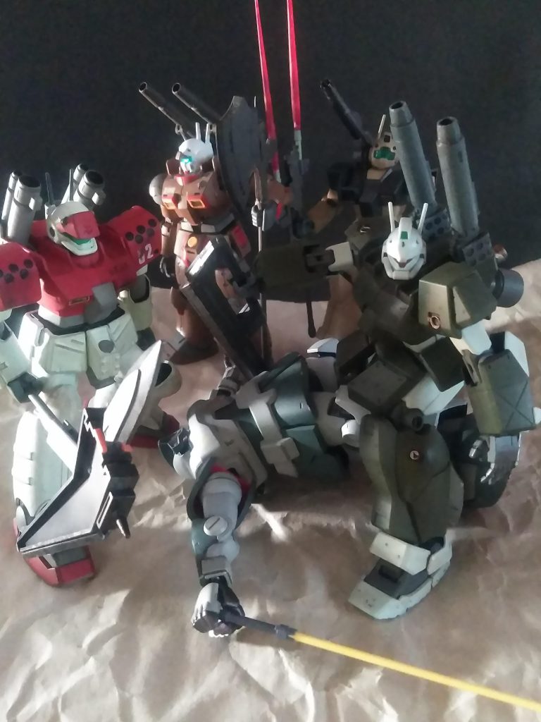 今回の『長モノ武装絶対信者』の為の布教活動は 4 人分 👍😆🎶🎶🎶 ・・・イヤ・・・オマエラ・・・｢｢｢キャノンMSの矜持はドコ行った❗❗❗ 😡💢💢💢｣｣｣まぁ、ソレはサテオキ😌お米🍚問題❗関係各位様！！シッカリ頼みマスゼ 😨🙏