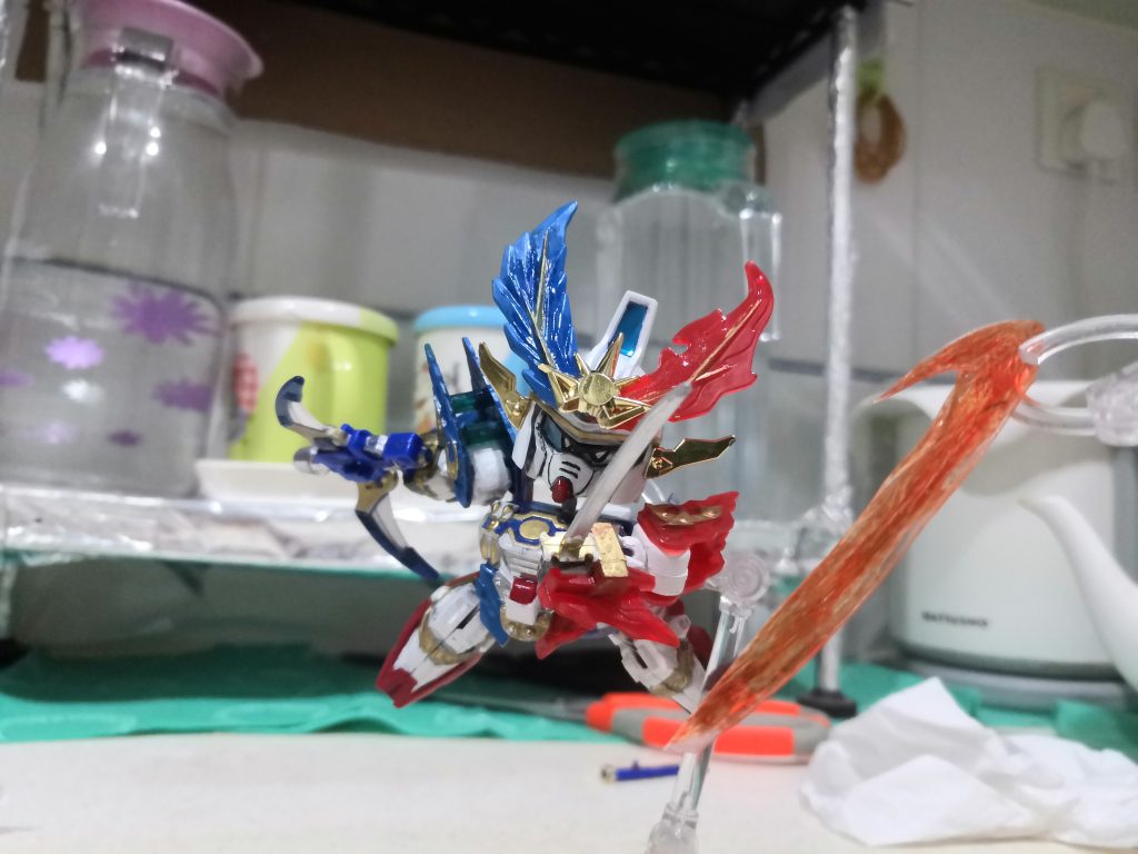 烈光頑駄無（烈光鎧）–5枚目/制作者：LUNLUN（邪道可動）