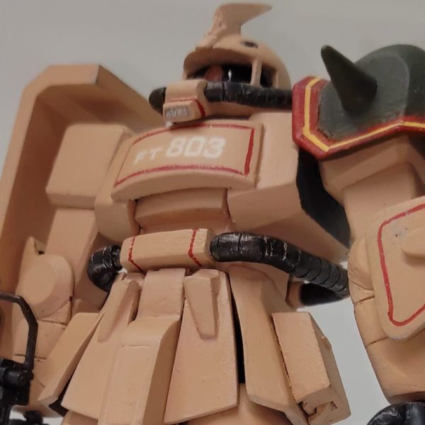 ザクD型三体目｜charaさんのガンプラ作品｜GUNSTA（ガンスタ）