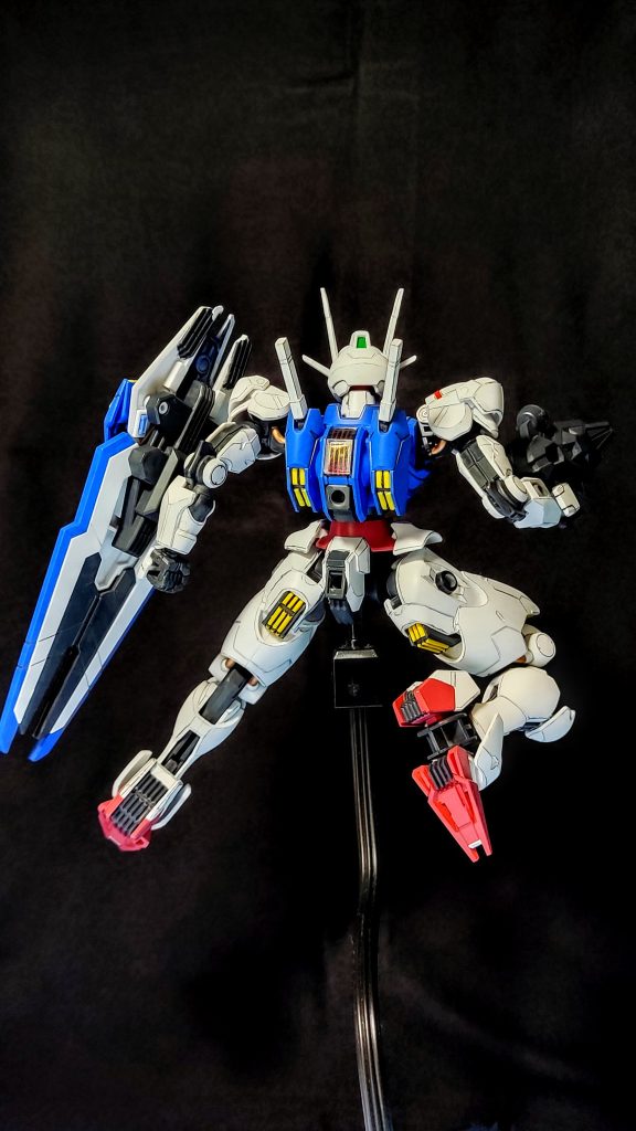 バックショット。細かな塗分けが必要なところも塗装しました。