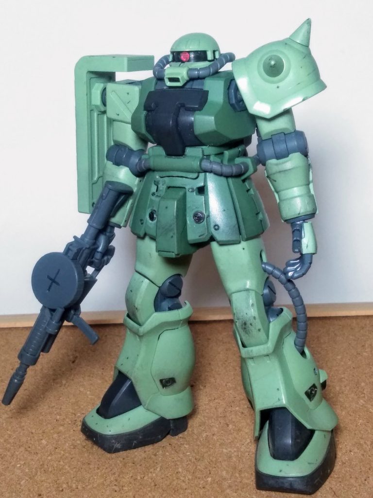 『ルッキールー中隊〔天斗朝靄特務中尉〕』が軍上層部の命令で身を寄せる　　　　　　　　　　　『デラーズ フリート』　　　　　　　　　　　その『デラーズ フリート』に支援協力する地上組織『ナ・イショ』が『トリントン基地』付近に存在します。其処には傑作 MS『MS-06F 2 ザク Ⅱ F2 』が数機配備されており・・・と、云うわけで妄想『 0083 ナ・イショ基地 ver,』を   晒してイコうと思います😤