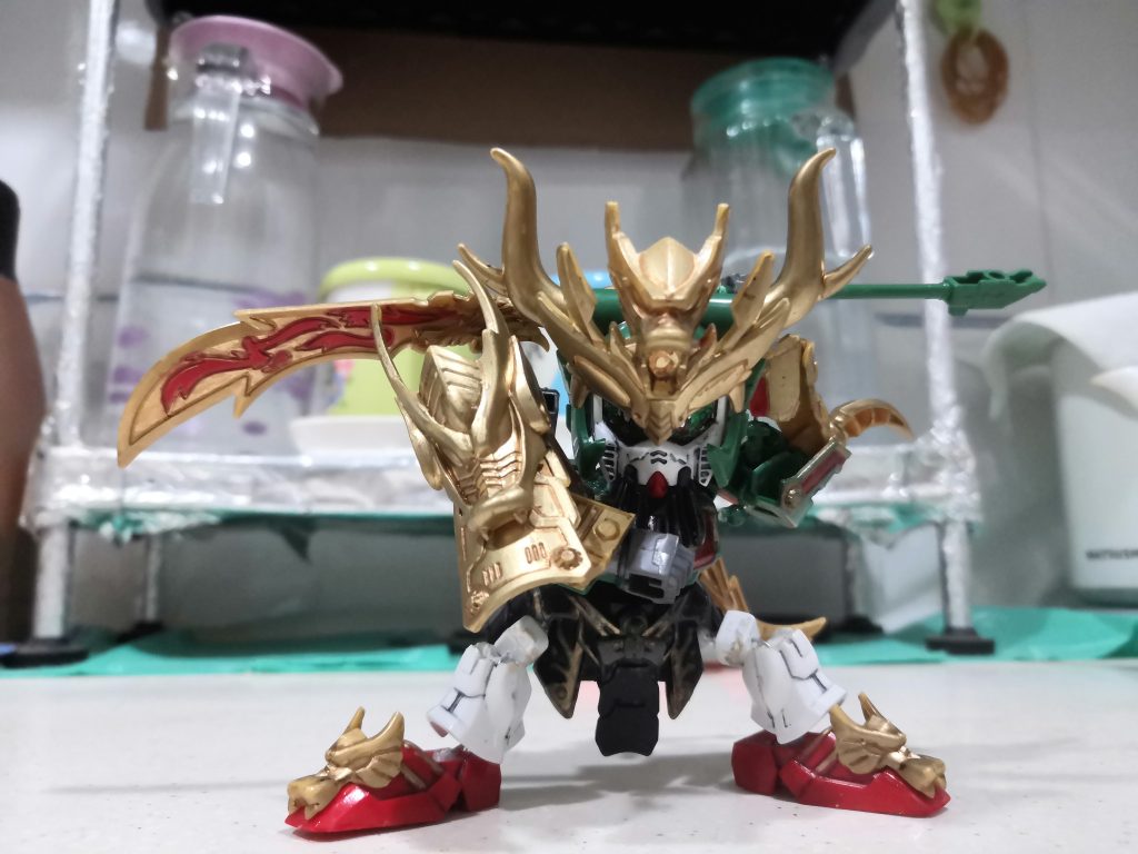 鬼牙關羽汗血寶馬–6枚目/制作者：LUNLUN（邪道可動）