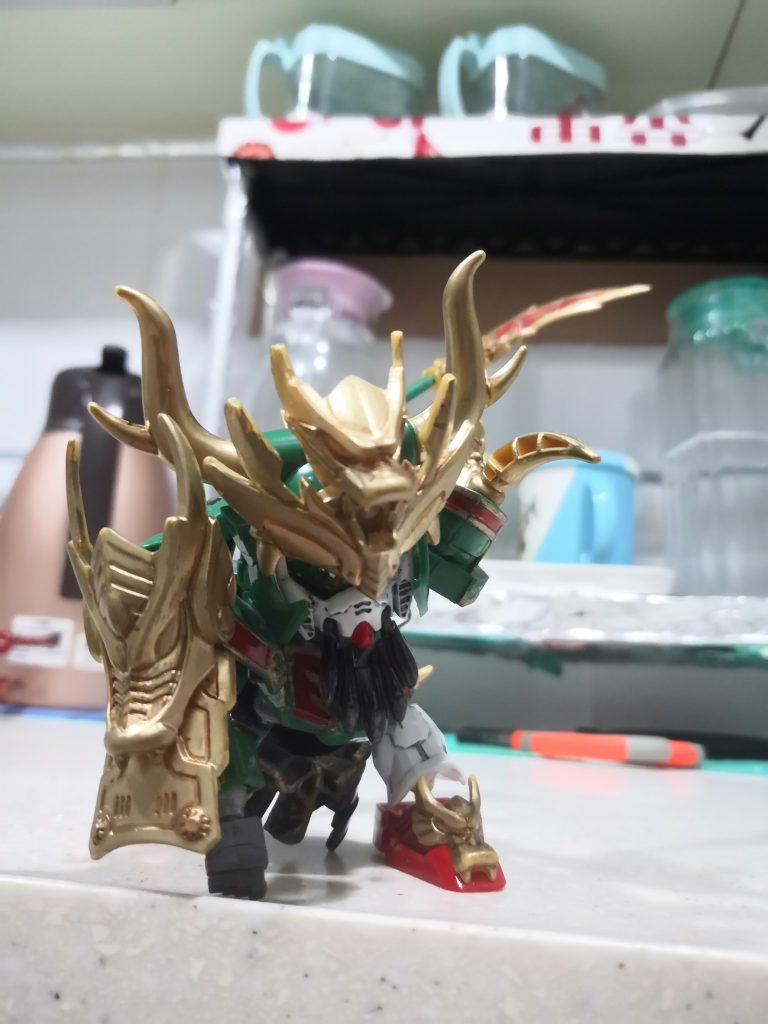 鬼牙關羽汗血寶馬–9枚目/制作者：LUNLUN（邪道可動）