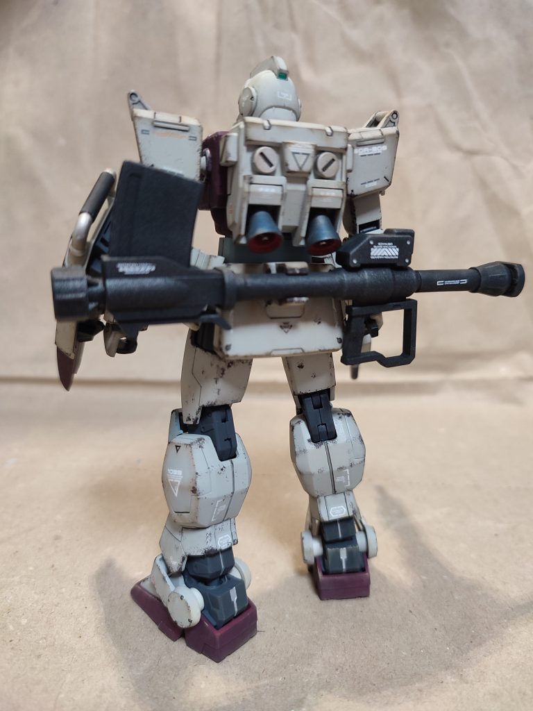 ◎カラーレシピ　メイン:ガイアノーツ 　メカトロウィーゴカラー 　WG-07 アッシュ　上半身:ガイアノーツ　ボトムズカラー 　ボルドー　関節: ガイア　　　メカサフ　スーパーヘビー　後は部分的に、　　　クレオス　エアクラフトグレー