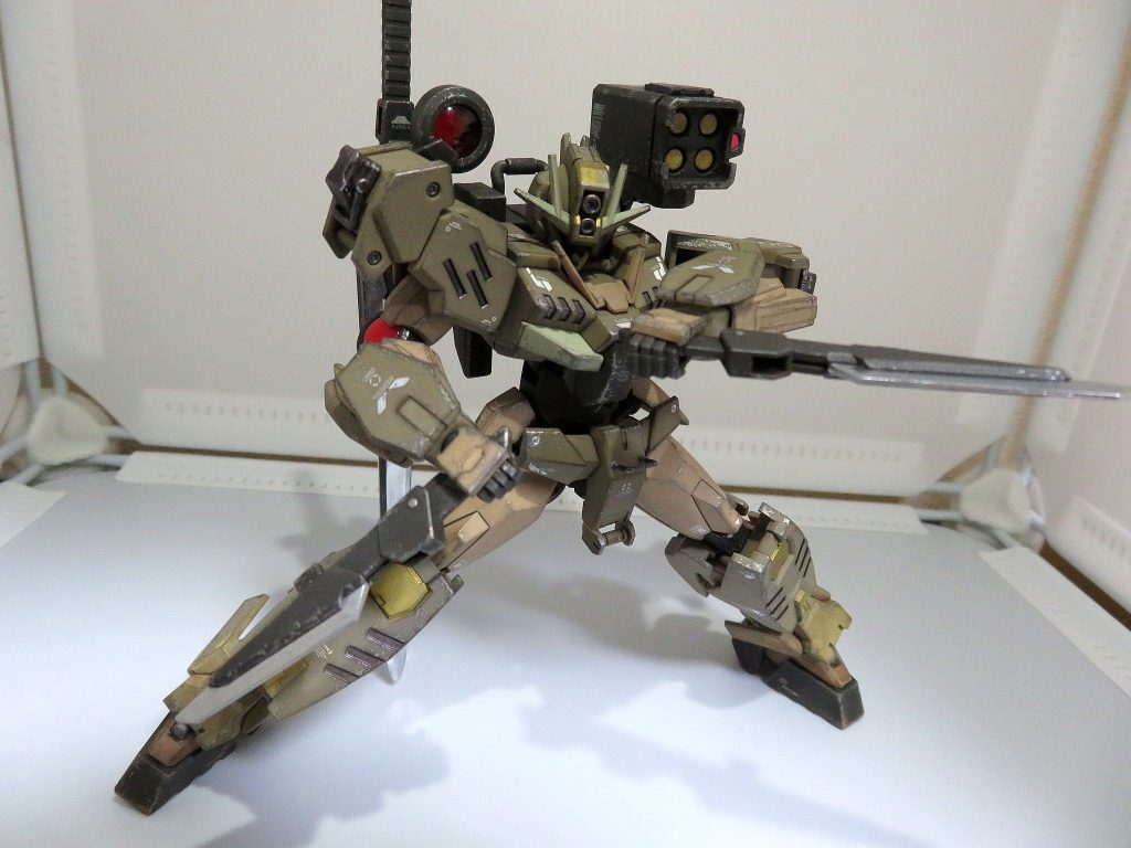 HGGBM ガンダムダブルオーコマンドクアンタ（デザートタイプ）–8枚目/制作者：らり～