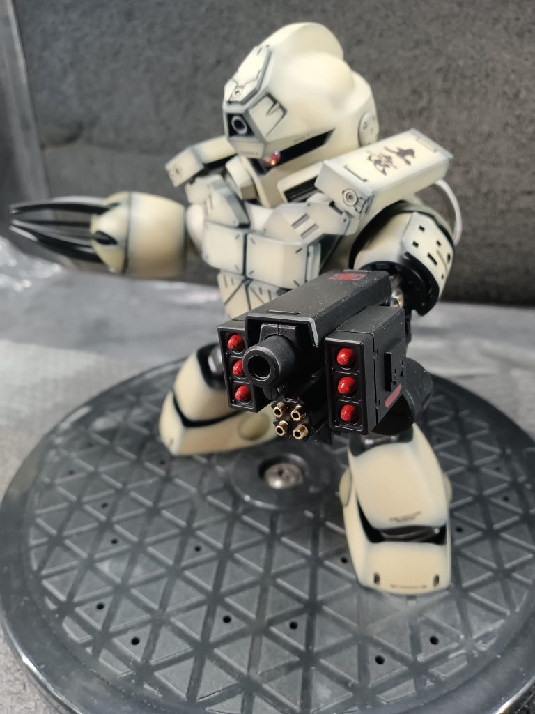 複合火器管制装備  シェキナーやヴェイオネット的なやつですグレネードランチャー ミニガン ミサイルランチャーの一体型兵装です