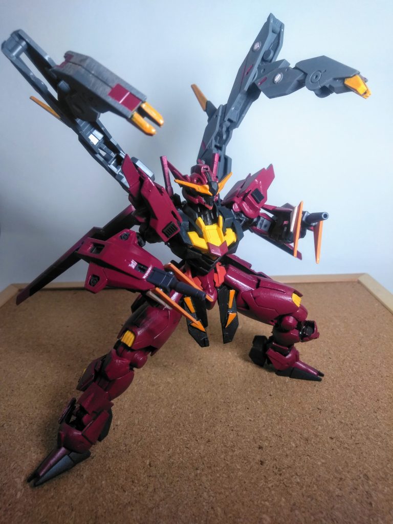 今回の蛇足作業🐍👣モットモ、この子自体が蛇足作業ですが 🤣🤣🤣『 30MM W-12 』のあのオプションを使用して放熱兼用ウイングを悪魔的なナニカにアシラッテみました 😤💨💨ゲテモノ感が3倍増しに為れば大成功 👍🎶🎶