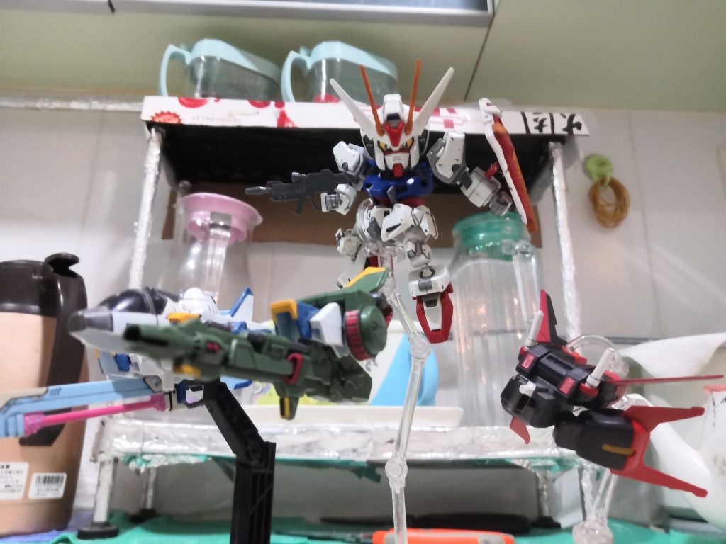 BB戦士 スーパーストライクガンダム–3枚目/制作者：LUNLUN（邪道可動）