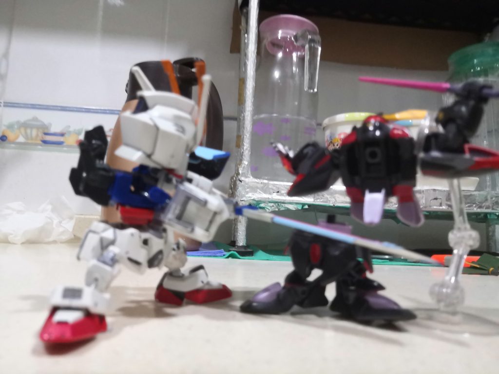 BB戦士 スーパーストライクガンダム–3枚目/制作者：LUNLUN（邪道可動）