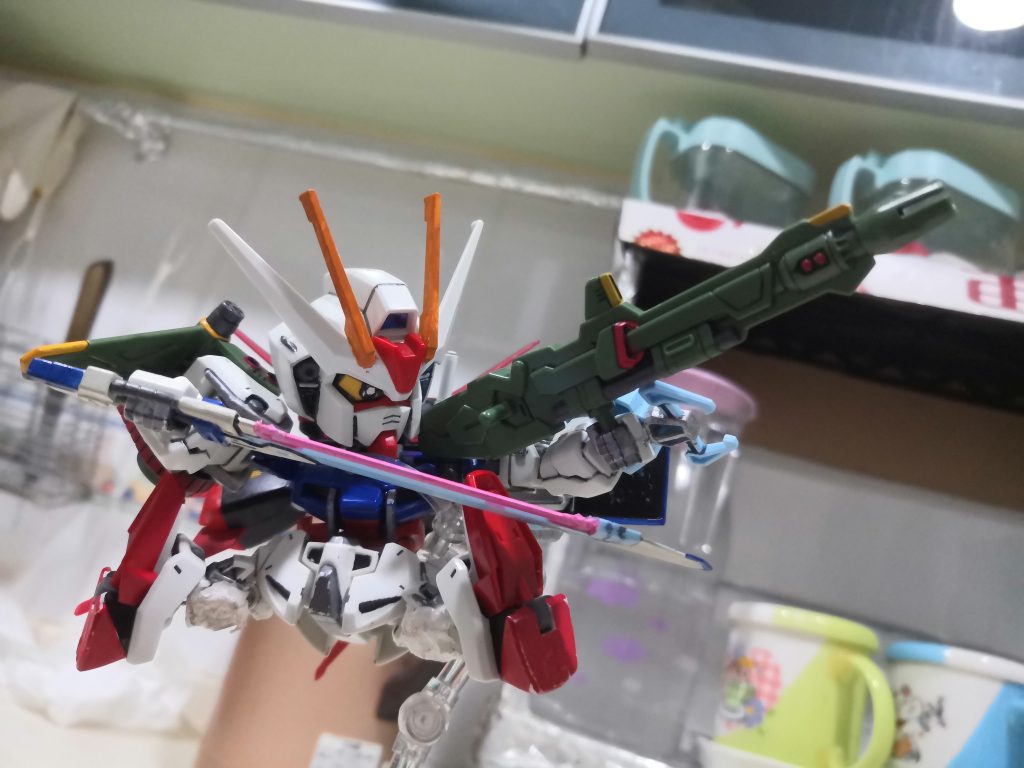 BB戦士 スーパーストライクガンダム–7枚目/制作者：LUNLUN（邪道可動）